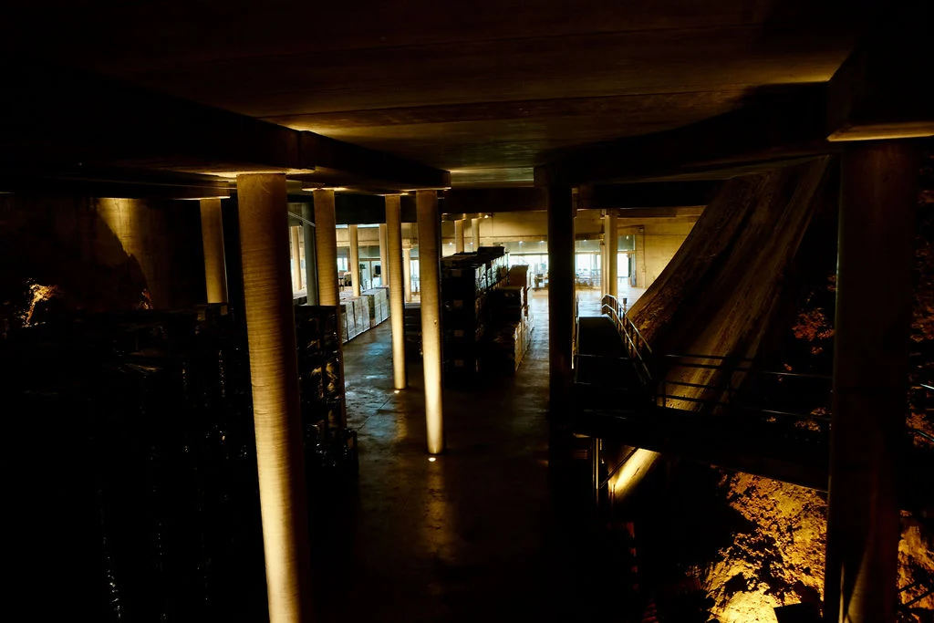 Can Ràfols dels Caus, Penedès: galería subterránea de la bodega